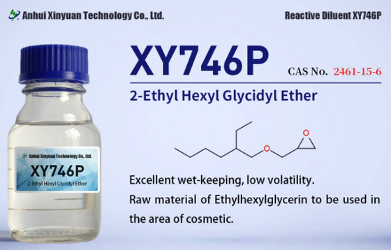 2-Ethyl Hexyl glycidyl Diluent CAS NO. 2461-15-6  countertype Heloxy 116