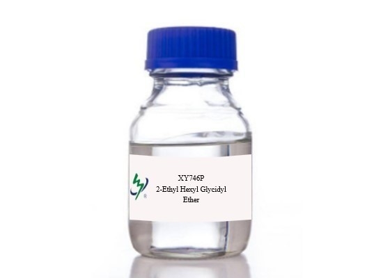 2-ETHYL HEXYL GLYCIDYL ETHERS XY746 XY746P CAS 2461-15-6, EC No. 219-553-6, Molecular Formula C11H22O2, [[(2-ethylhexyl)oxy]methyl]oxirane, for application in skincare, detergents, diapers, etc