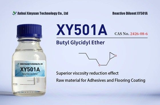 부틸 글리시딜 에테르 XY501A XY501P, 모노 에포크시 기능성, 고순도, 낮은 엽록소, 접착제용